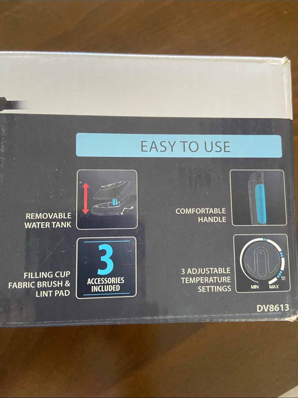 Rowenta “All in One” Iron & Steamer. 2-in-1 Handheld Steam ‘N Press. New in box - Picture 2 of 15